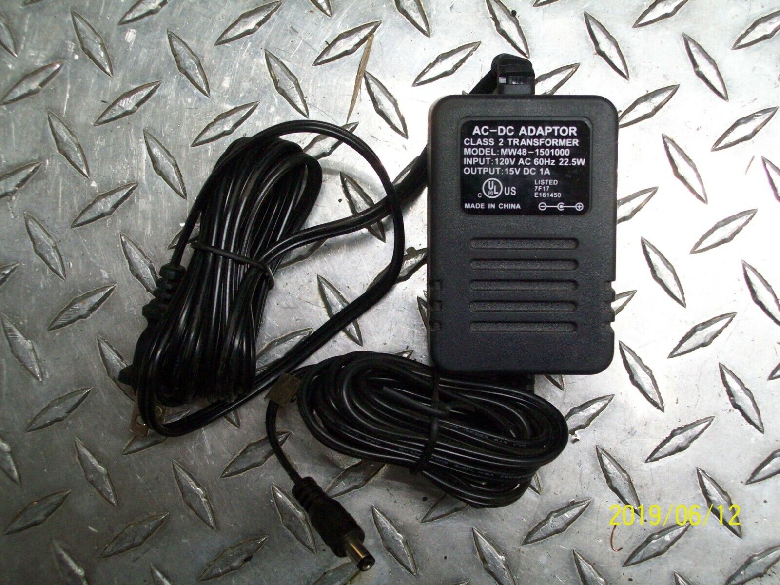 *Brand NEW* AC-DC ADAPTOR MW48-1501000 15VDC 1A 22.5W AC/DC ADAPTER POWER SUPPLY - Click Image to Close